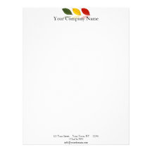 Beech Leaf Forest Personalized Letterhead