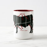 Beef Butcher Chart - Tasty Delicious Yummy Beef! Coffee Mug