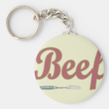Beef n' Fork Keychain