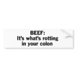 Beef Rotting in Your Colon