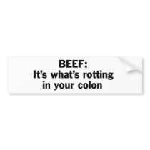 Beef Rotting in Your Colon