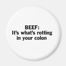 Beef Rotting in Your Colon Magnets