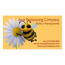 Beekeeper Bee Business Card