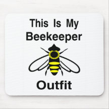 Beekeeper Outfit Mouse Pad