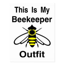 Beekeeper Outfit Postcards