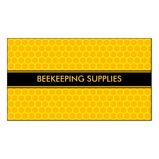 BEEKEEPING HONEY BEE SUPPLIES BUSINESS CARDS
