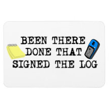 Been There... Vinyl Magnet