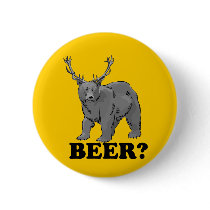 Beer? $6.00 Pin Back Button