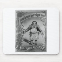 Beer and Food 1887 Mousepads
