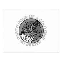 Beer Bachelor Party Tshirts and Gifts Postcards