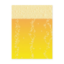 Beer Background Post Cards