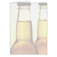 Beer Bottle Greeting Cards