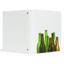beer bottles 3 ring binders
