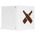 Beer bottles 3 ring binder