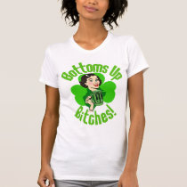 Beer Bottoms Up Beyotches t-shirts