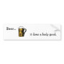 Beer Bumper Sticker