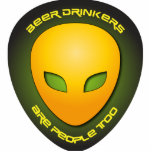 Beer Drinkers Are People Too Photo Cutout