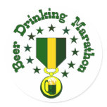 Beer Drinking Marathon stickers