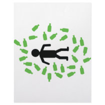 beer drunken icon personalized letterhead