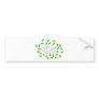 beer drunken man icon bumper stickers