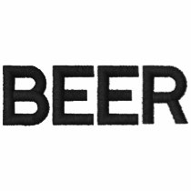 BEER embroidered t-shirt