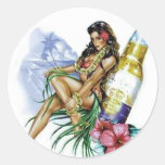 Beer Girl Sticker