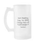 Beer Glasses ... Unique Groomsmen Gifts mugs