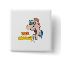 BEER GOGGLES funny drinking design Pinback Buttons