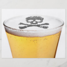 Beer Head Bubbles Custom Flyer