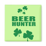 BEER HUNTER FRIDGE MAGNET
