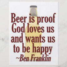 Beer is Proof Custom Flyer