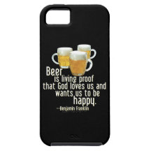Beer is Proof (Franklin) iPhone 5 Case