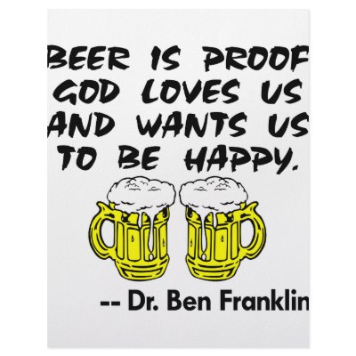 Beer Is Proof God Loves Us & Wants Us Happy Letterhead Template by Mustang_Lady