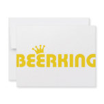 beer king icon invitations