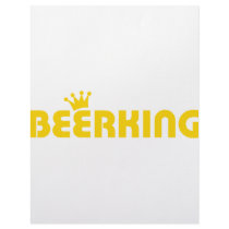 beer king icon letterhead design