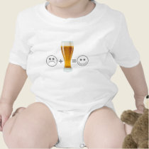Beer makes me happy t-shirts