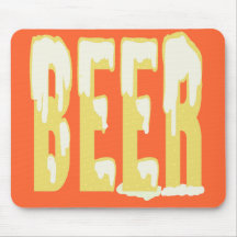 beer mouse pad