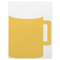 beer mug icon custom letterhead
