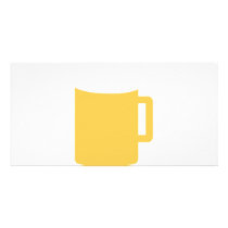 beer mug icon photo cards