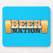 BEER NATION design from The Beer Shop Mousepads