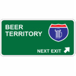 Beer Next Exit Photo Sculpture