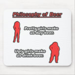 Beer Philosophy Mousepad
