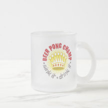Beer Pong Champ Mug