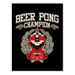 Beer Pong Champion Post Card