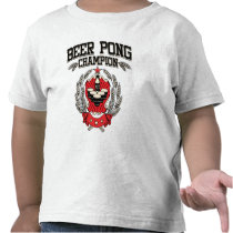 Beer Pong Champion t-shirts
