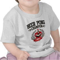 Beer Pong Champion t-shirts