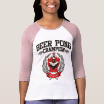 Beer Pong Champion t-shirts
