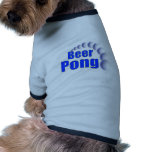 Beer Pong Dog Tee Shirt