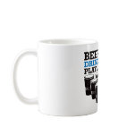 Beer Pong Drink All Day Play All Night - Blue Mug
