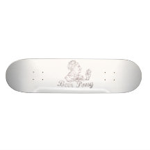 Beer Pong King Custom Skate Board